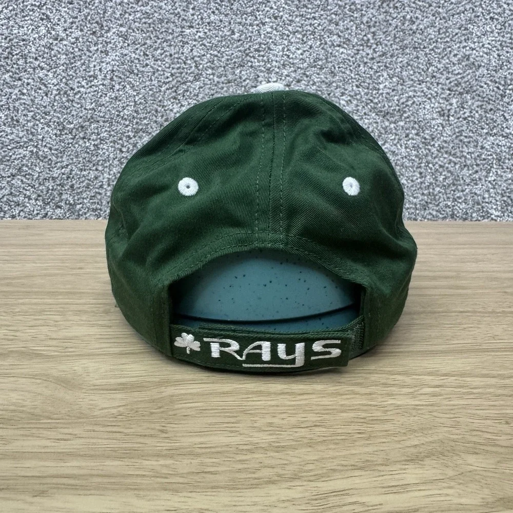 Tampa Bay Rays Hat Cap Youth Green St. Patricks Day Strap Back New Era Shamrock